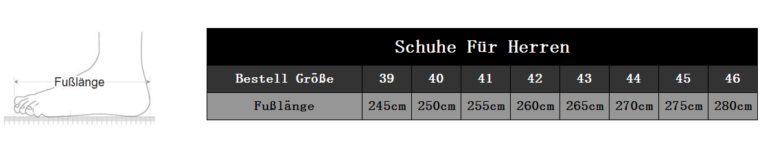 rosaidee schuhe größe für herren