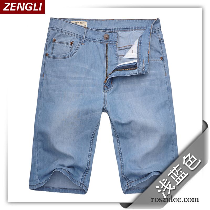 Bequeme Jeans Für Herren Herren Kurze Hose Gerade Lose Sommer Dünn Jeans Kaufen