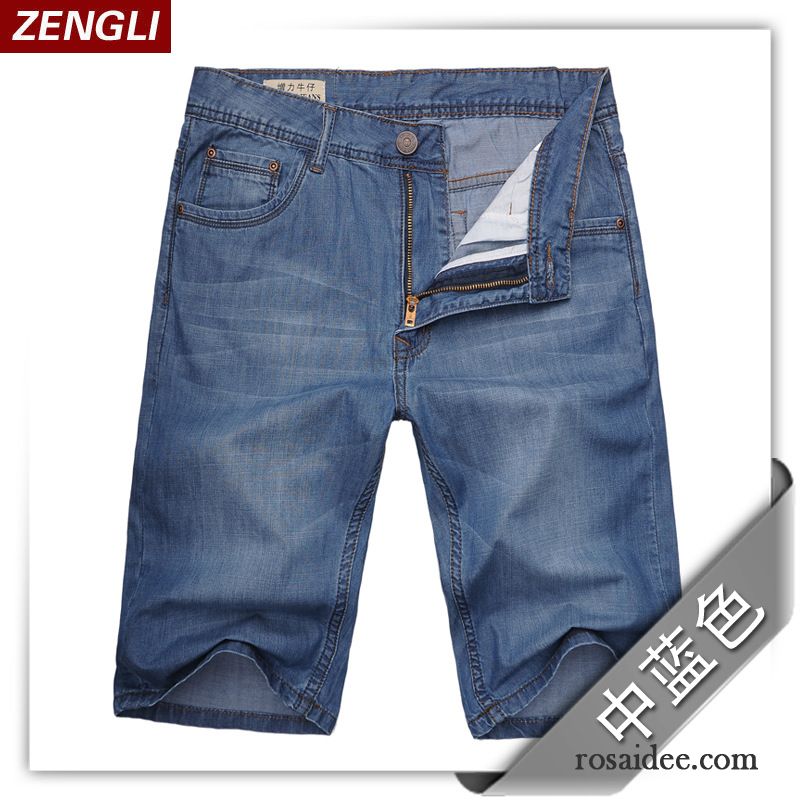 Bequeme Jeans Für Herren Herren Kurze Hose Gerade Lose Sommer Dünn Jeans Kaufen