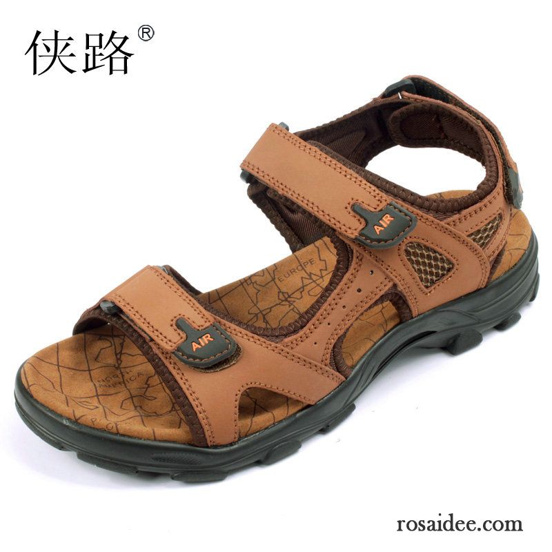 Bequeme Sandalen Herren Sandalen Trend Große Größe Sommer Herren Draussen Schuhe Persönlichkeit Strand Mode Atmungsaktiv Billig