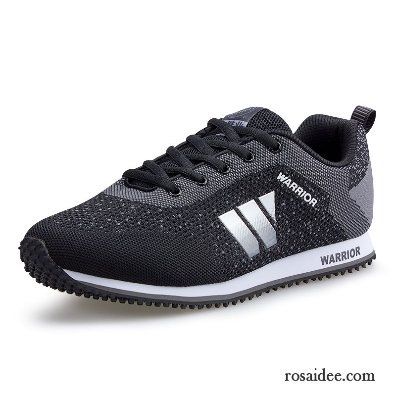 Beste Winterschuhe Herren Jogging Draussen Laufschuhe Feder Fliegende Weberei Herren Sportschuhe