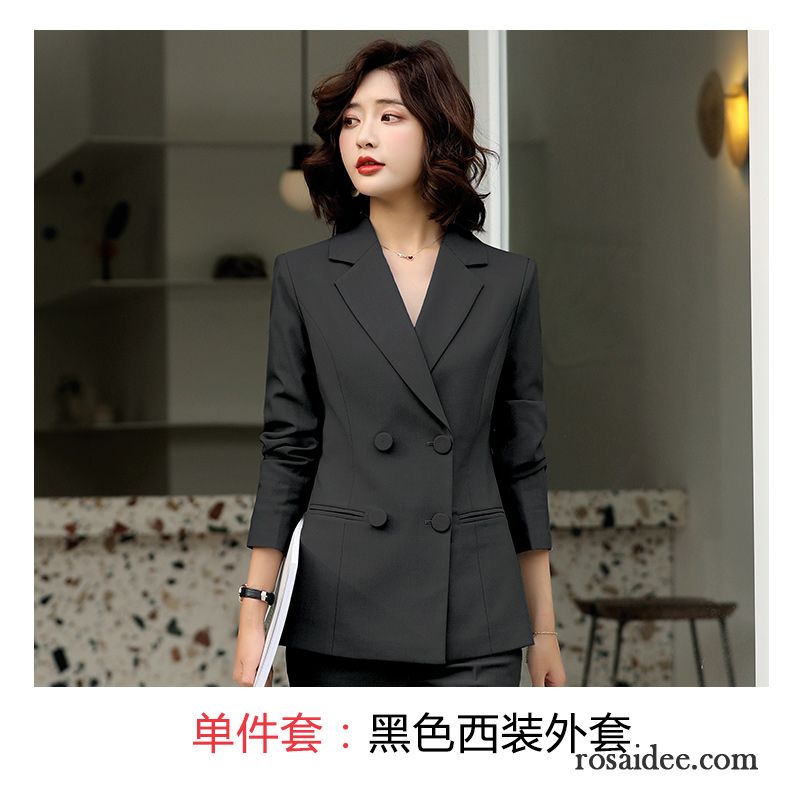 Blazer Damen Überzieher Neu Anzüge Kostüm Freizeit Das Kostüm Beige Farbe Rot