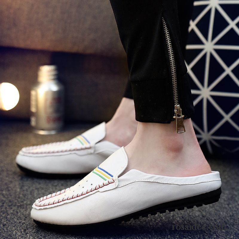 Braune Halbschuhe Herren Halbschuhe Casual Fahrschuhe Lederschue Herbst Trend Atmungsaktiv Herren Billig