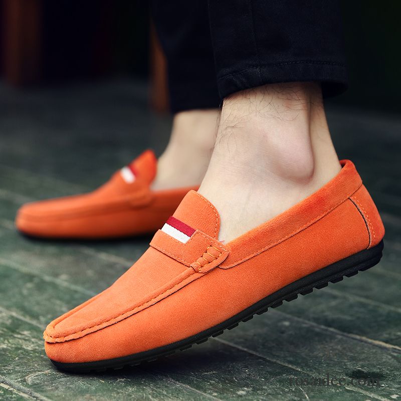 Braune Halbschuhe Herren Halbschuhe Casual Fahrschuhe Lederschue Herbst Trend Atmungsaktiv Herren Billig