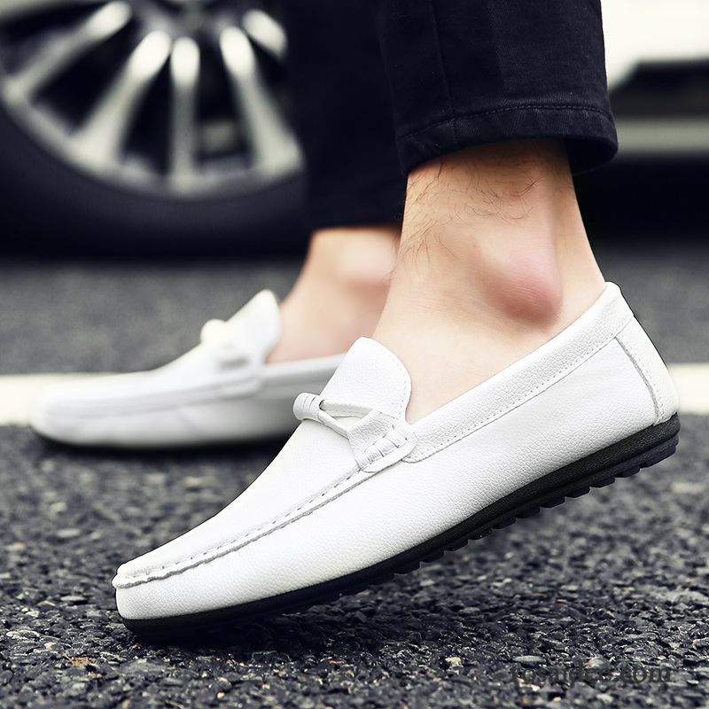 Braune Halbschuhe Herren Halbschuhe Casual Fahrschuhe Lederschue Herbst Trend Atmungsaktiv Herren Billig