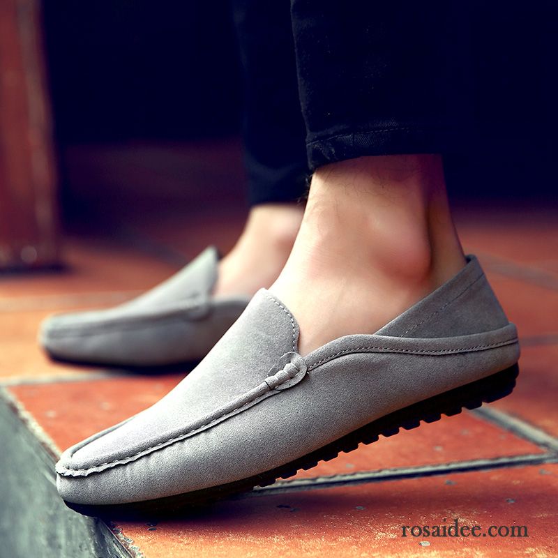 Braune Halbschuhe Herren Halbschuhe Casual Fahrschuhe Lederschue Herbst Trend Atmungsaktiv Herren Billig