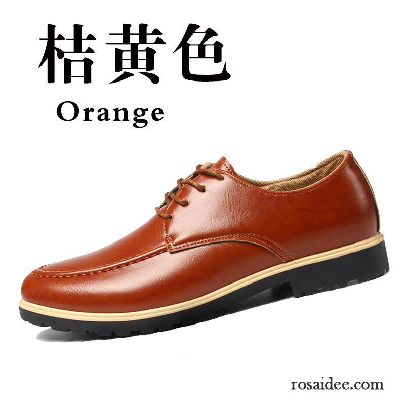 Braune Leder Schuhe Herren Geschäft Feder Casual Neue Herren England Schuhe Lederschue Sale