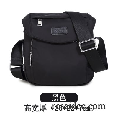 Braune Ledertasche Herren Freizeit Oxford-tuch Schultertaschen Rucksäck Messenger-tasche Wasserdicht Nylon Herren Canvastasche Kaufen