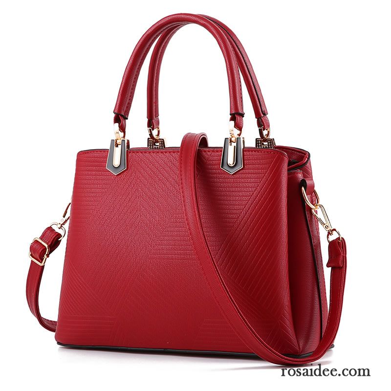 Bunte Ledertaschen Damen Braut Handtaschen Das Neue Schultertaschen Mode Rot Heiraten Messenger-tasche Billig