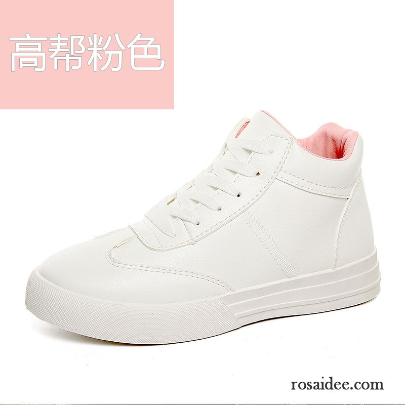 Bunte Schuhe Damen Neue Schüler Damen Trend Feder Schuhe Leder Skaterschuhe Allgleiches Weiß Schnürschuhe Casual