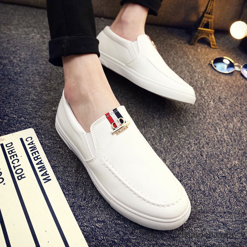 Business Herrenschuhe Allgleiches Mode Halbschuhe Faul Casual Herren Slip-on Lederschue Trend Rabatt