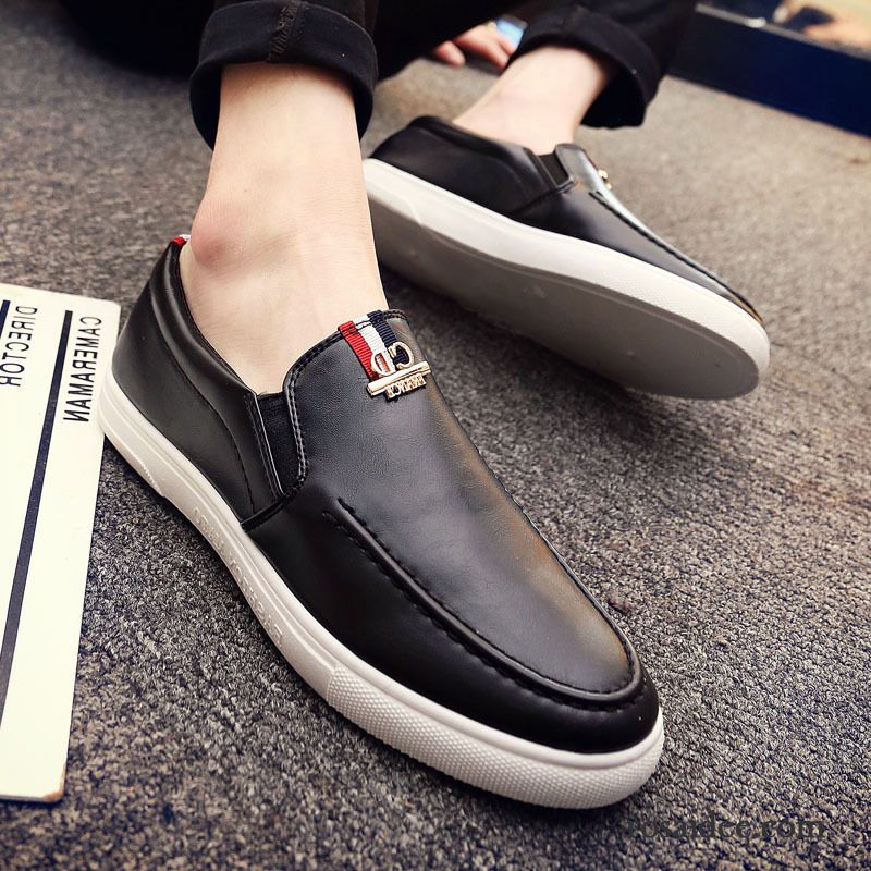 Business Herrenschuhe Allgleiches Mode Halbschuhe Faul Casual Herren Slip-on Lederschue Trend Rabatt