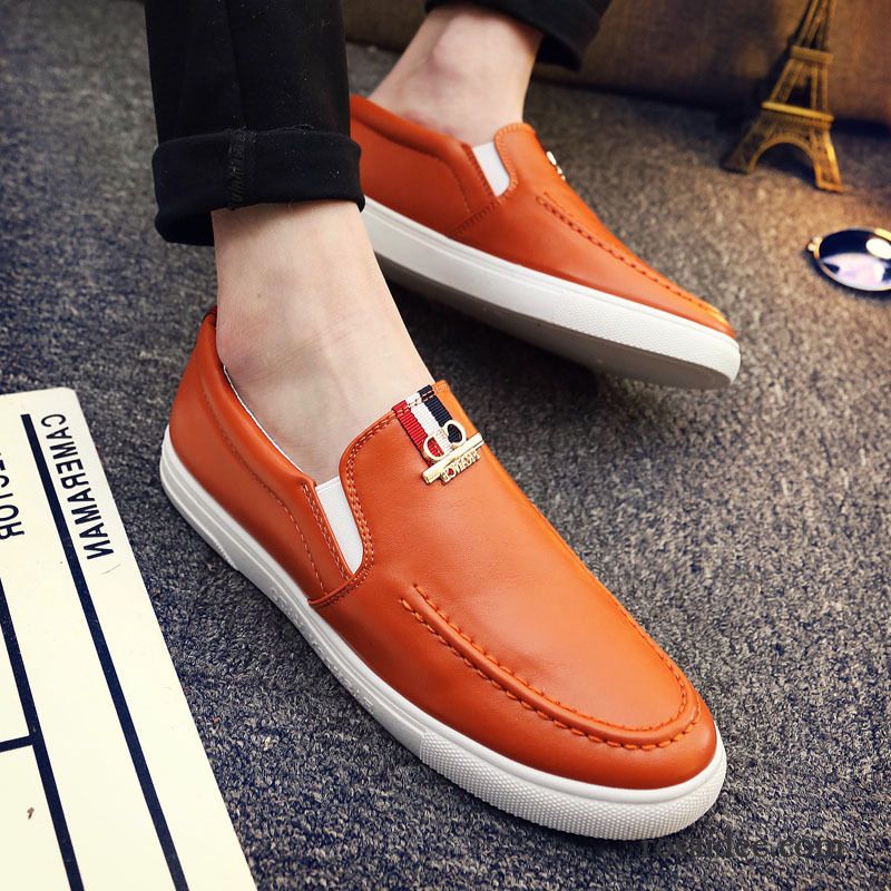 Business Herrenschuhe Allgleiches Mode Halbschuhe Faul Casual Herren Slip-on Lederschue Trend Rabatt