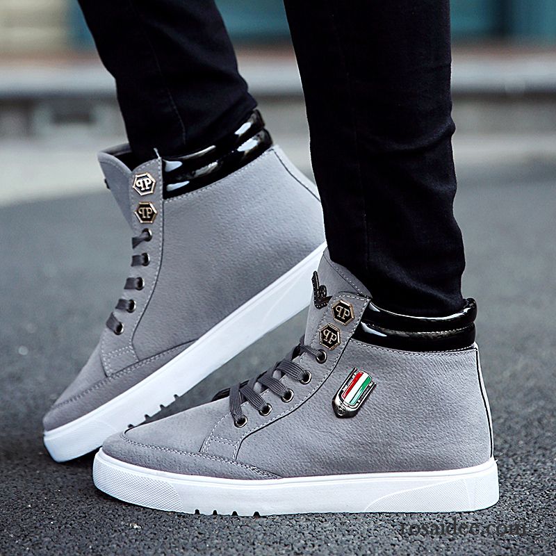 Business Schuhe Herren Skaterschuhe Teenager Casual Herren Schüler Winter Herbst Hohe Trend Kaufen