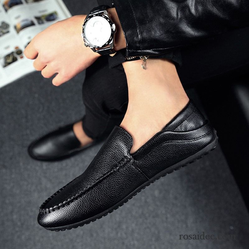 Business Schuhe Männer Lederschue Schuhe Herbst Halbschuhe Sommer Herren Trend Casual Faul Gefrostet Günstig