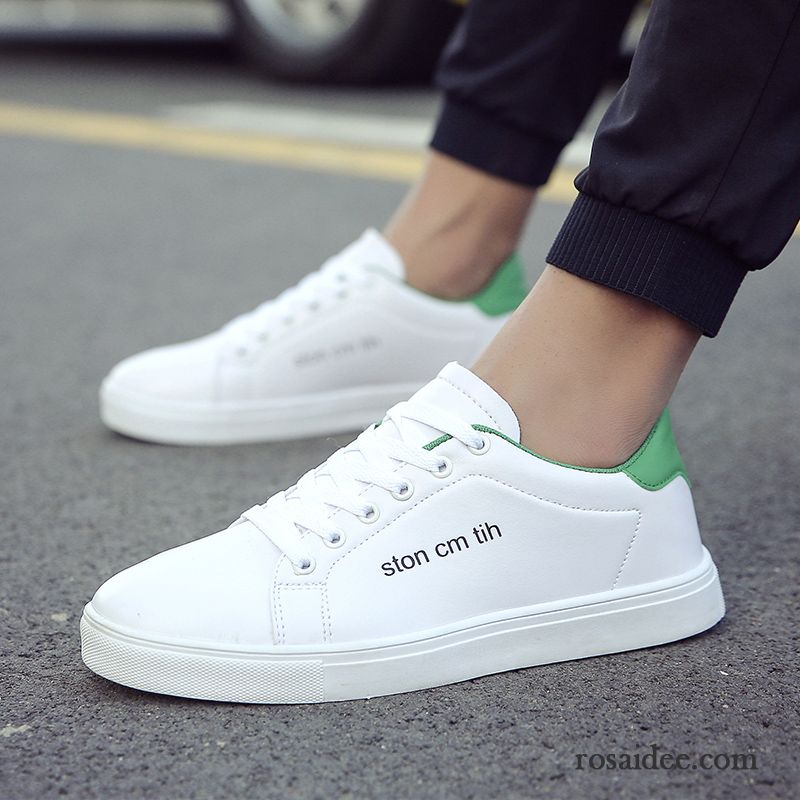 Business Sneaker Herren Schuhe Weiß Neue Herren Casual Skaterschuhe Erhöht Feder Trend Günstig