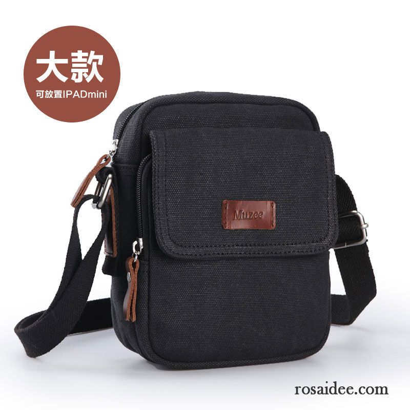 Businesstasche Herren Leder Taschen Freizeit Draussen Messenger-tasche Retro Rucksäck Herren Canvastasche Schultertaschen Kaufen