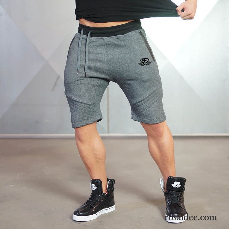 Cargohose Skinny Herren Kurze Hose Fitness Herren Sport Billig