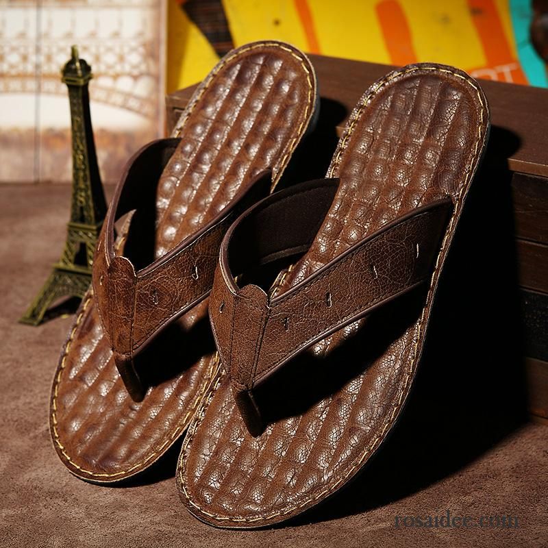 Coole Männer Hausschuhe Atmungsaktiv Sommer Strand Sandalen Schuhe Rutschsicher Casual Herren Hausschuhe Kaufen