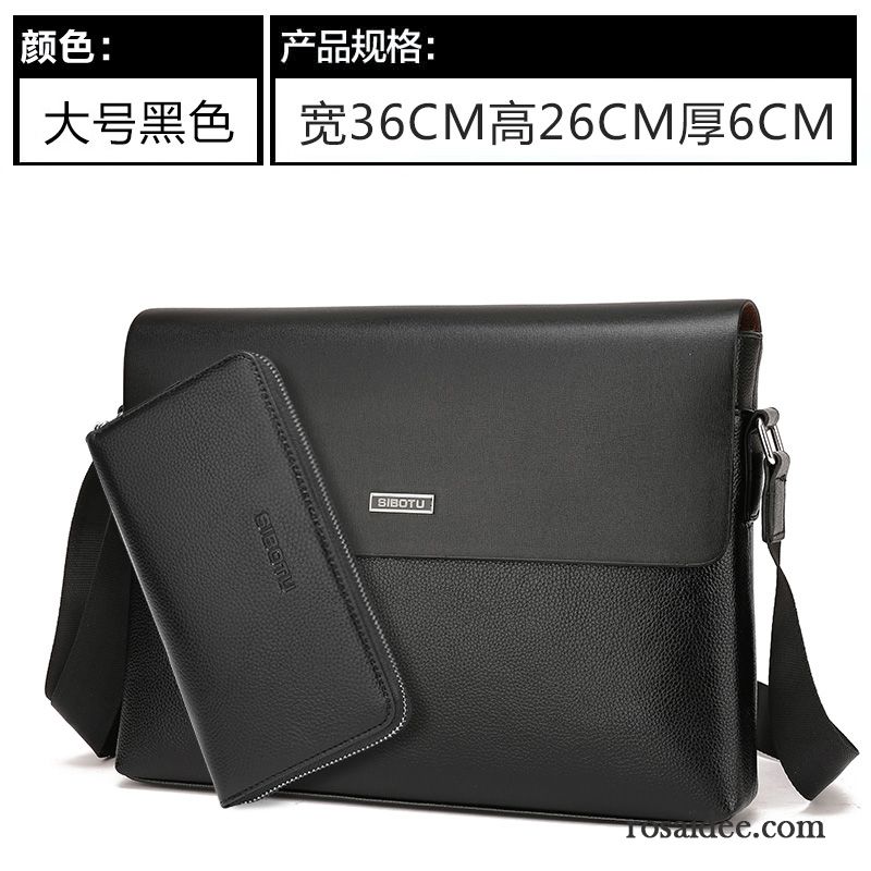 Coole Taschen Für Männer Leder Freizeit Messenger-tasche Aktentasche Trend Kreuzung Geschäft Herren Schultertaschen Rucksäck Sale