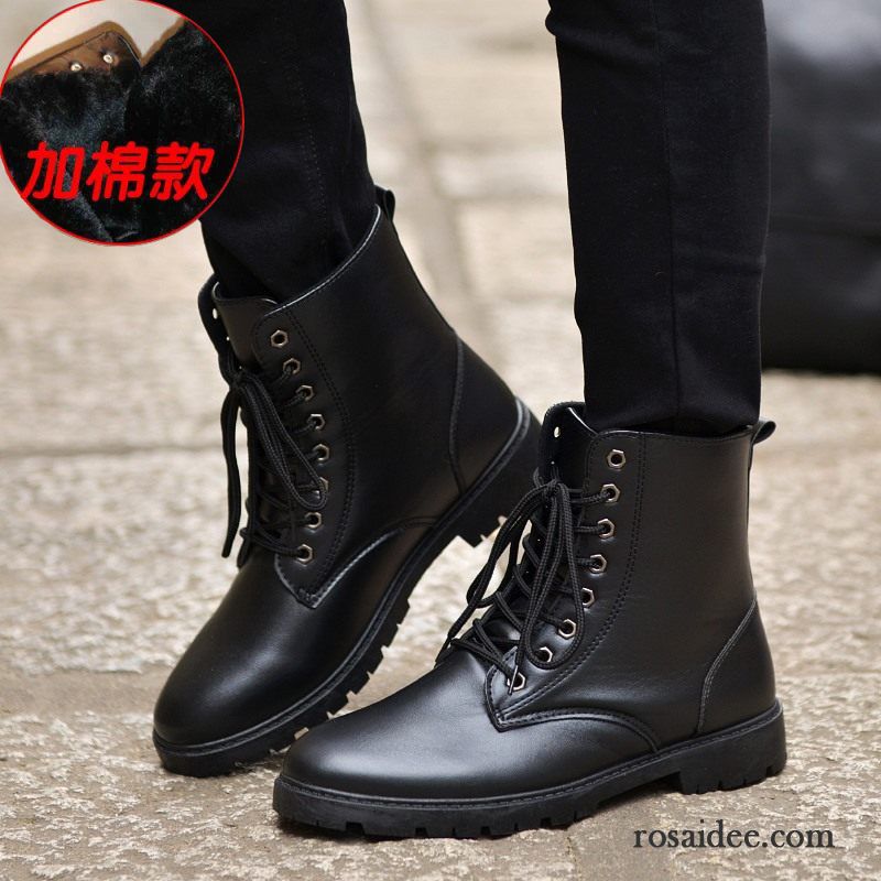 Coole Winterschuhe Herren Baumwolle Schuhe Plus Samt Kurze Trend Winter Hohe Martin Stiehlt Cargohose Herren Günstig