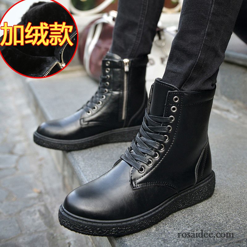 Coole Winterschuhe Herren Baumwolle Schuhe Plus Samt Kurze Trend Winter Hohe Martin Stiehlt Cargohose Herren Günstig