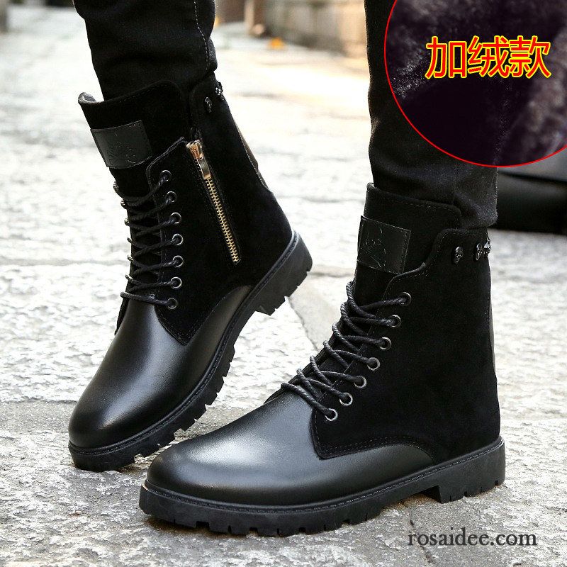 Coole Winterschuhe Herren Baumwolle Schuhe Plus Samt Kurze Trend Winter Hohe Martin Stiehlt Cargohose Herren Günstig