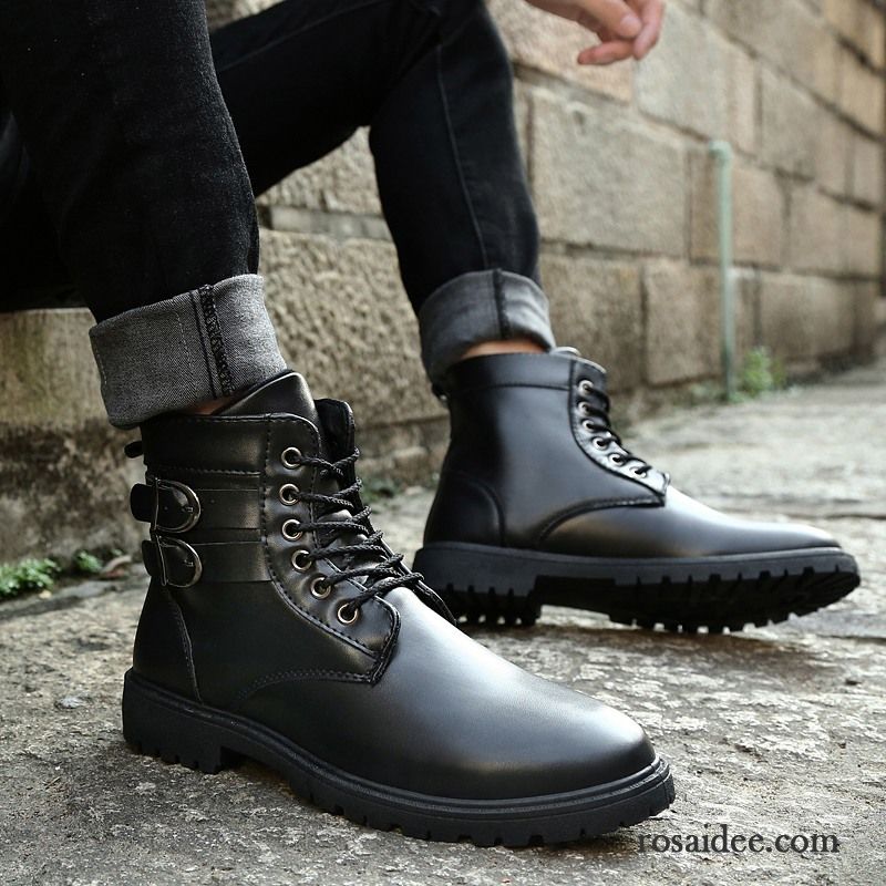 Coole Winterschuhe Herren Baumwolle Schuhe Plus Samt Kurze Trend Winter Hohe Martin Stiehlt Cargohose Herren Günstig