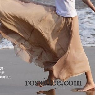 Damen Bleistiftröck Strand Ultra Sommer Groß Langer Rock Chiffon Kaufen