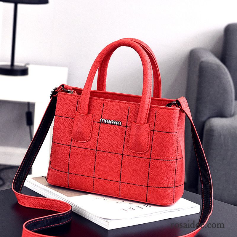 Damen Umhängetasche Leder Rot Taschen Schultertaschen Herbst Das Neue Messenger-tasche Mini Winter Handtaschen Billig