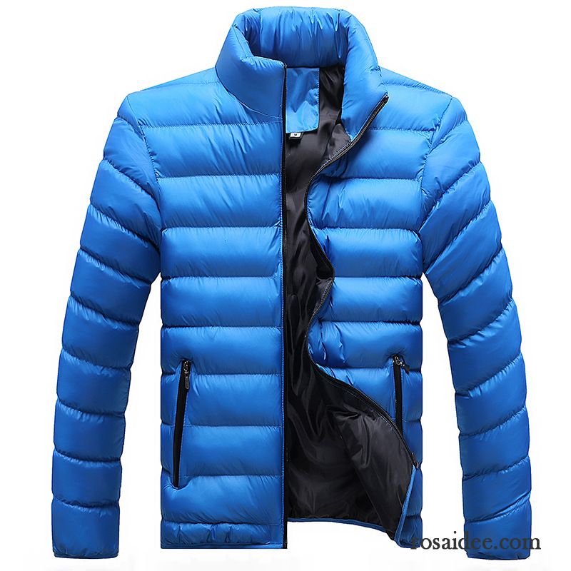 Daunenjacke Herren Lang Herren Überzieher Schlank Daunenjacke Warme Herbst Winter Neu Baumwolle Mode Billig