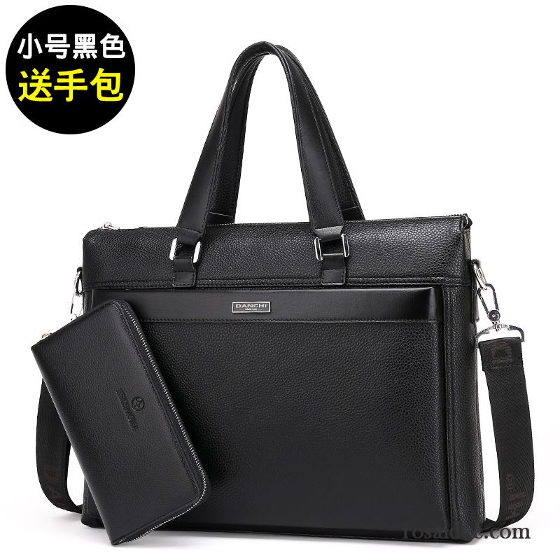 Aktentasche Herren Leder Aktentasche Schultertaschen Kreuzung Handtaschen Rucksäck Freizeit Messenger-tasche Herren Geschäft Günstig