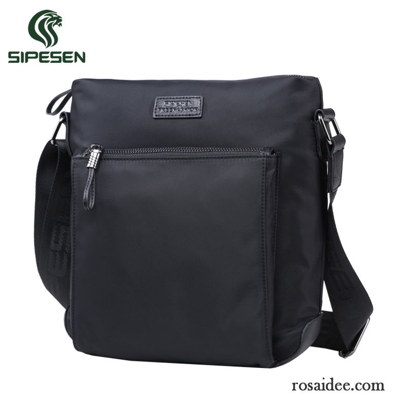 Taschen Herren Canvastasche Oxford-tuch Nylon Rucksäck Herren Geschäft Wasserdicht Schultertaschen Freizeit Messenger-tasche Günstig