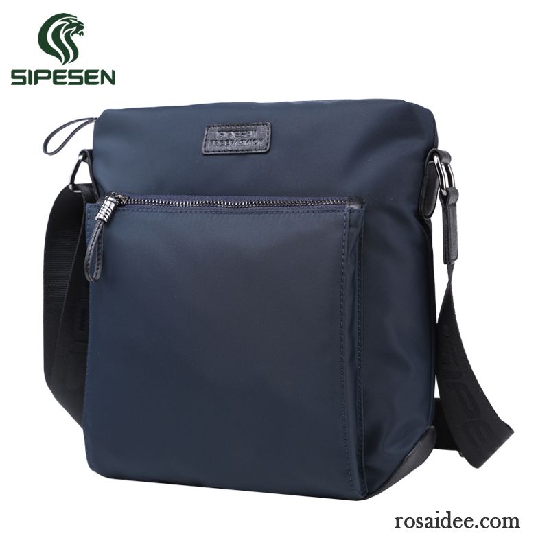 Taschen Herren Canvastasche Oxford-tuch Nylon Rucksäck Herren Geschäft Wasserdicht Schultertaschen Freizeit Messenger-tasche Günstig