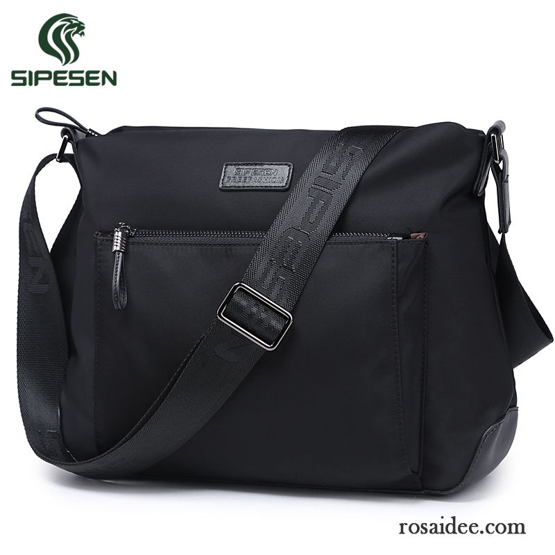 Taschen Herren Canvastasche Oxford-tuch Nylon Rucksäck Herren Geschäft Wasserdicht Schultertaschen Freizeit Messenger-tasche Günstig