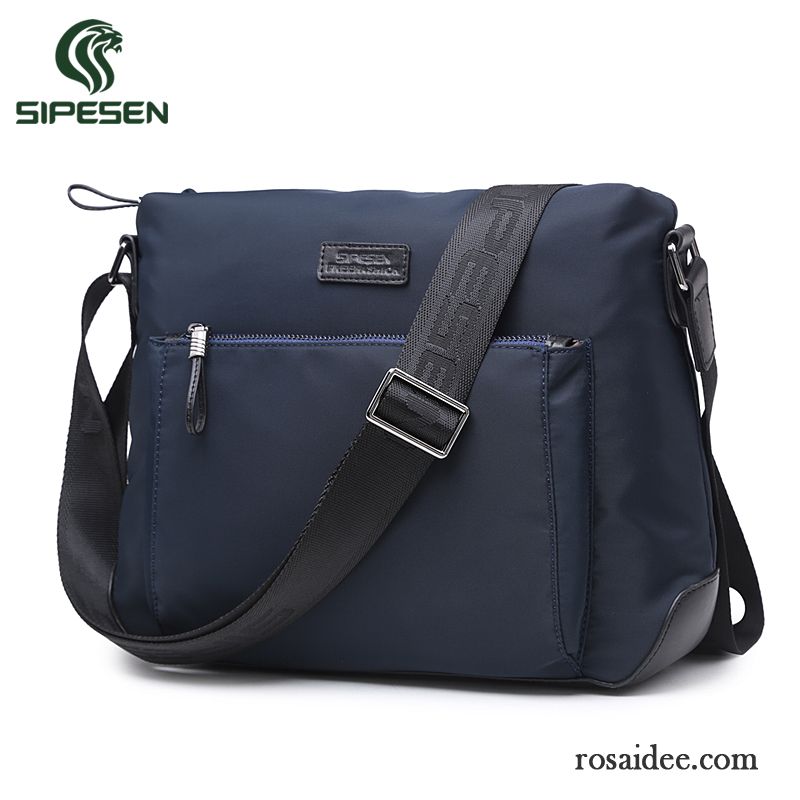 Taschen Herren Canvastasche Oxford-tuch Nylon Rucksäck Herren Geschäft Wasserdicht Schultertaschen Freizeit Messenger-tasche Günstig