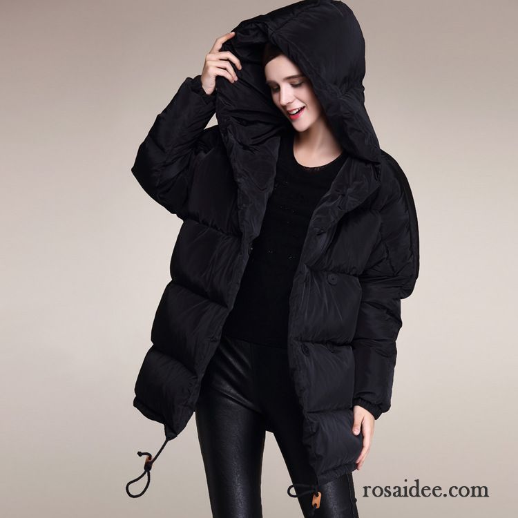 Echtfell Daunenjacke Damen Langer Abschnitt Damen Winter Schlank Neu Überzieher Warme Verdickung Daunenjacke Kapuze High-end Günstig