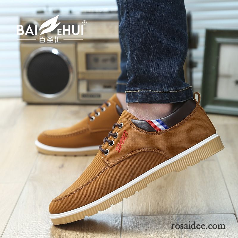 Elegant Schuhe Herren Herbst Allgleiches Schüler Espadrille Feder Schuhe Herren Skaterschuhe Trend Tuch Schuhe Casual