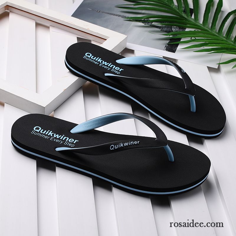 Flip Flops Damen Mode Pantolette Allgleiches Neue Sommer Trend Sandfarben Schwarz