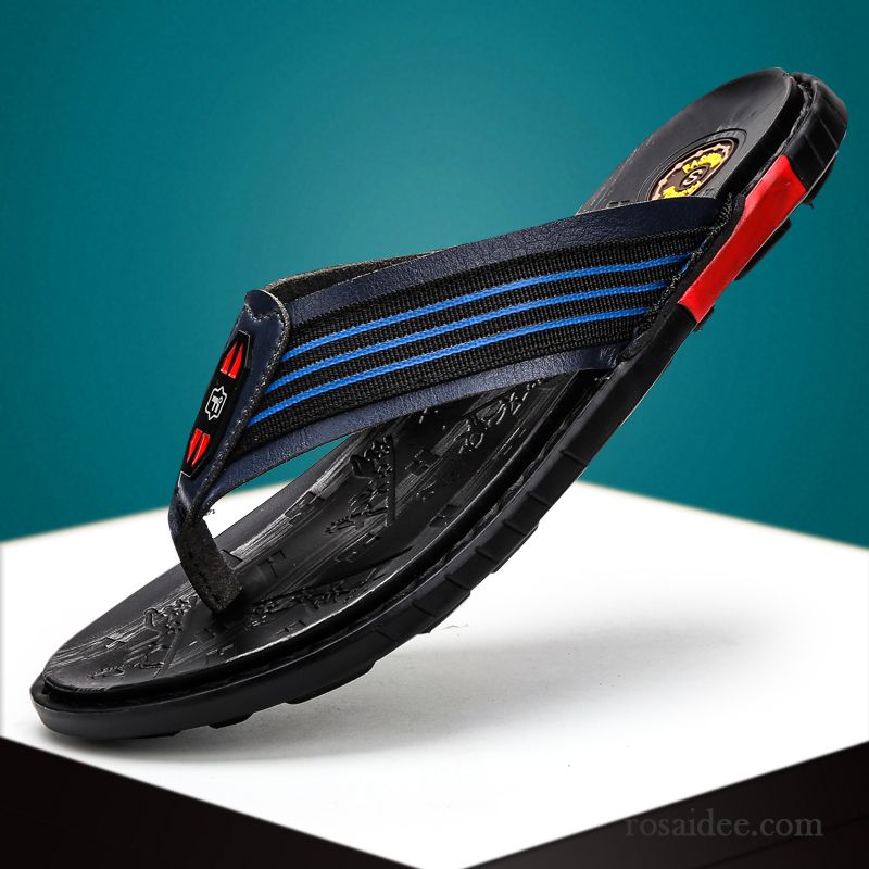 Flip Flops Herren Hausschuhe Trend Sommer Sandalen Neue Persönlichkeit Sandfarben Schwarz