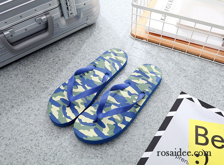 Flip Flops Herren Kostenloser Versand Rutschsicher Gemütlich Trend Casual Tragen Grün