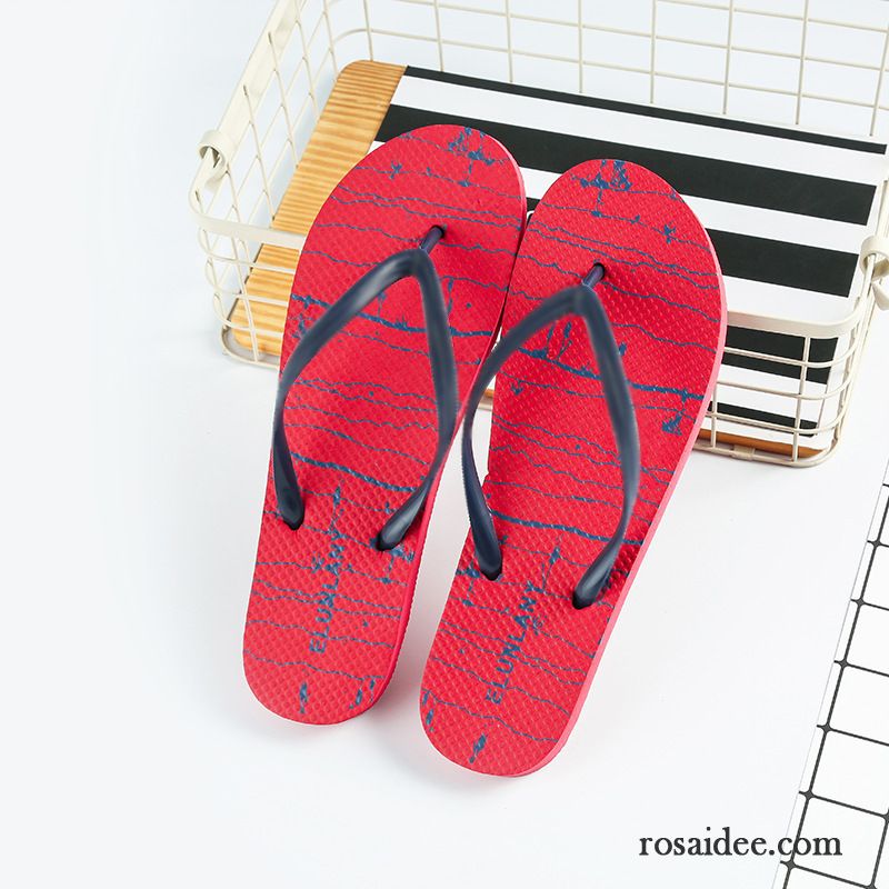 Flip Flops Herren Kostenloser Versand Rutschsicher Gemütlich Trend Casual Tragen Grün