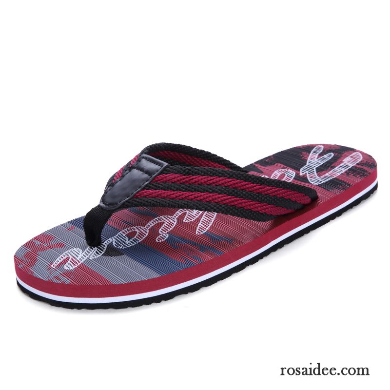 Flip Flops Herren Schuhe Trend Casual Neue Große Größe Rutschsicher Sandfarben Blau