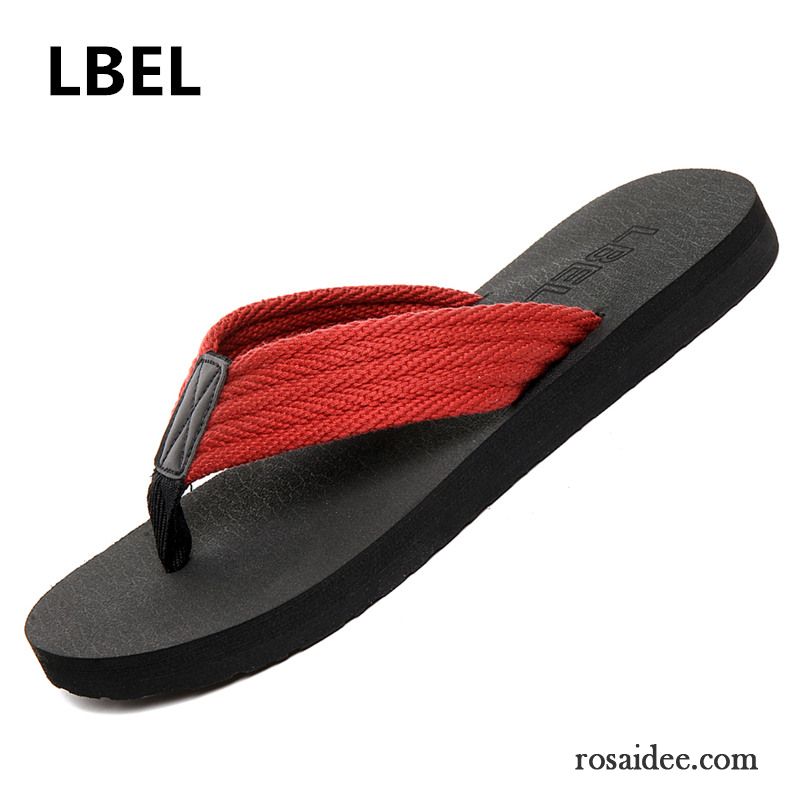 Flip Flops Herren Trend Sommer Sandalen Persönlichkeit Weiche Sohle Mode Sandfarben Braun