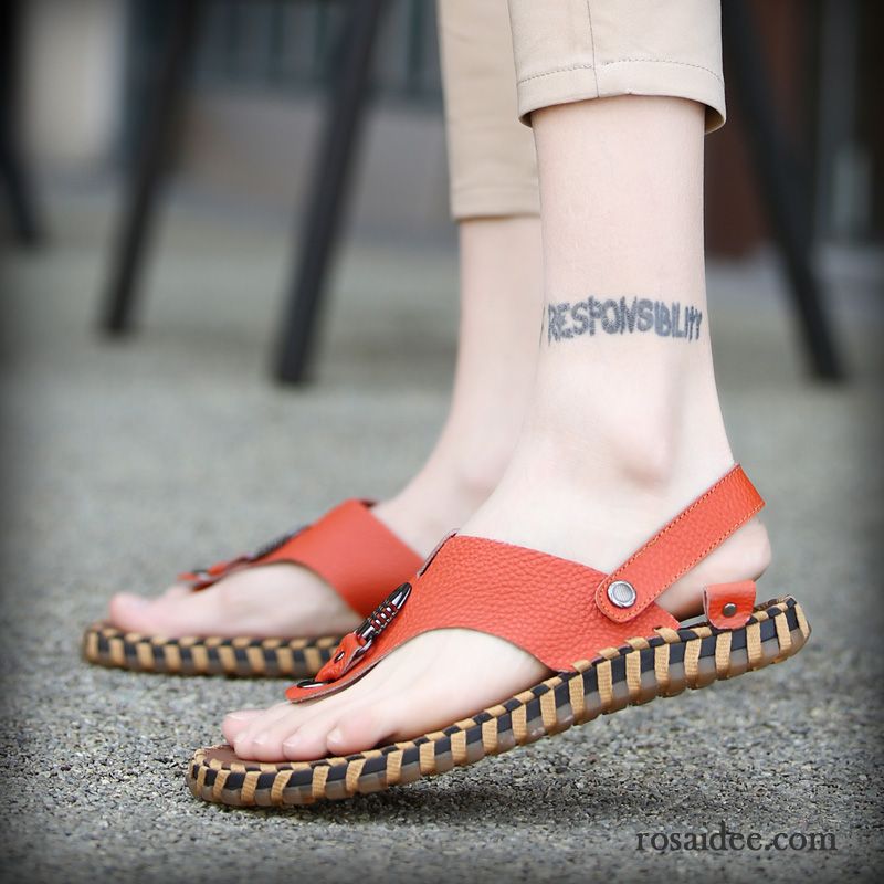 Geschlossene Sandalen Herren Sandalen Sommer Hausschuhe Neue Denim Herren Strand Trend Günstig