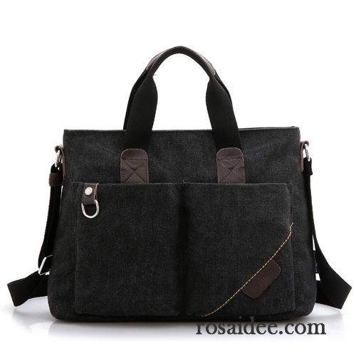 Geschäftstasche Herren Herren Messenger-tasche Rucksäck Handtaschen Freizeit Aktentasche Geschäft Canvastasche Laptoptasche Billig