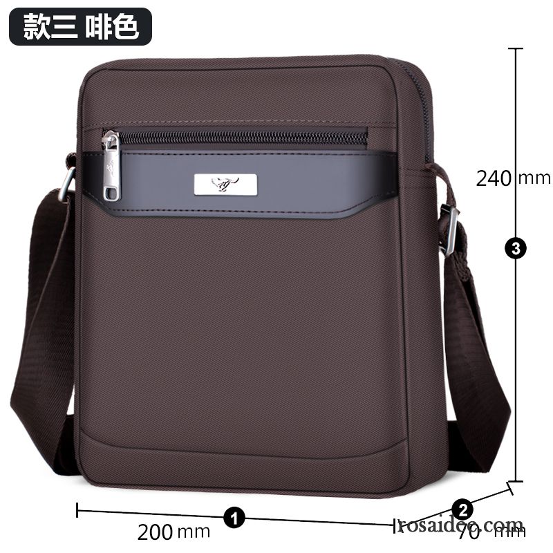 Geschäftstaschen Herren Freizeit Schultertaschen Messenger-tasche Herren Canvastasche Oxford-tuch Rabatt