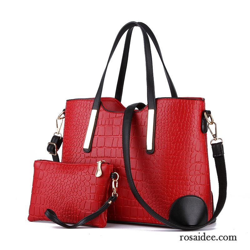 Große Handtaschen Damen Günstig Schultertaschen Messenger-tasche Handtaschen Das Neue Mode Großes Paket Hohe Kapazität Sale