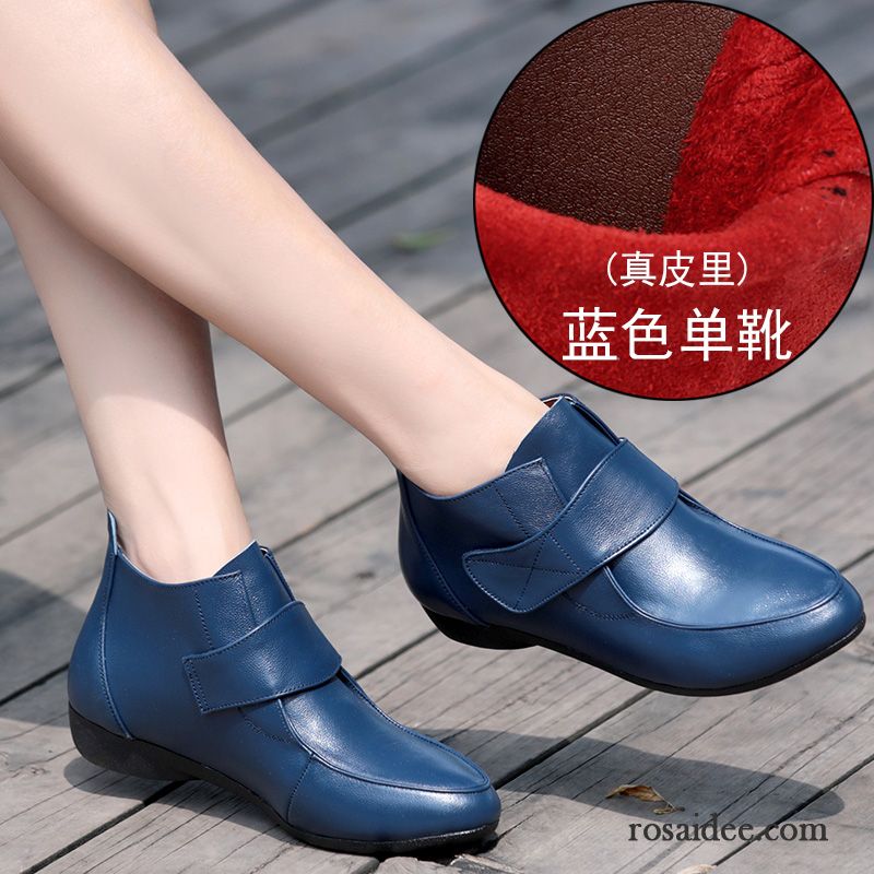 Günstige Leder Schuhe Damen Tief Schnürschuhe Weiche Sohle Echtleder Damen Neue Lederschuhe Flache Casual Gemütlich Günstig