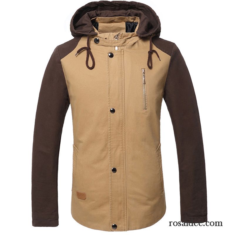 Günstige Winterjacken Herren Neu Waschen Überzieher Rein Herbst Heißer Art Baumwolle Herren Jacke Winter Günstig